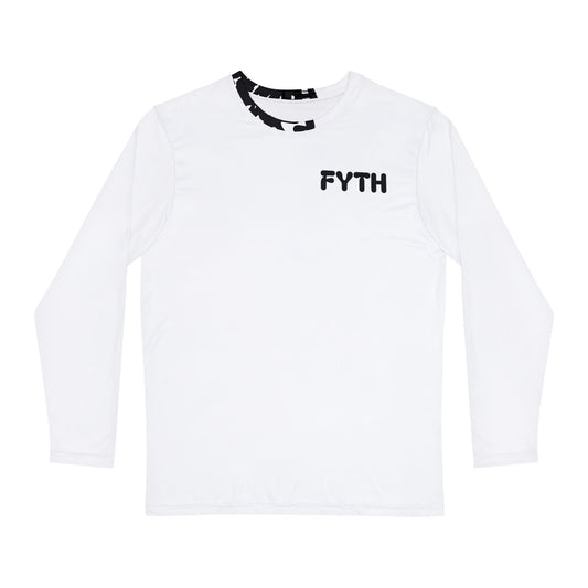 White Men's Long Sleeve Shirt (FYTH)