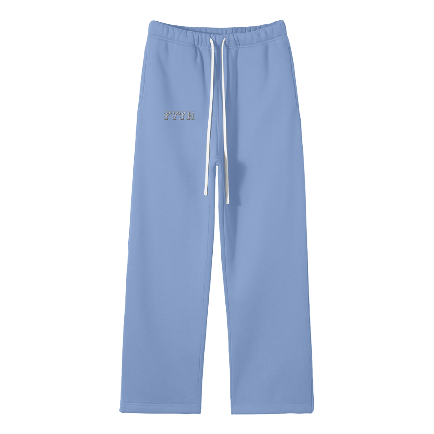 FYTH Solid Color Fleece Straight Leg Pants