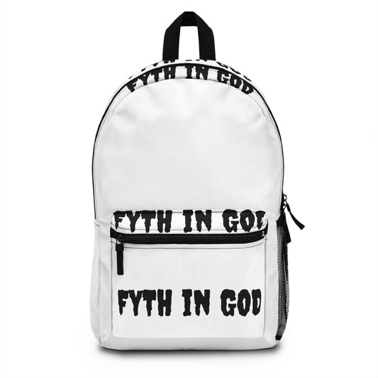 White FYTH Backpack